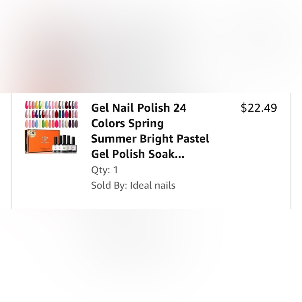 modelones 24 Colors Gel Nail Polish Kit